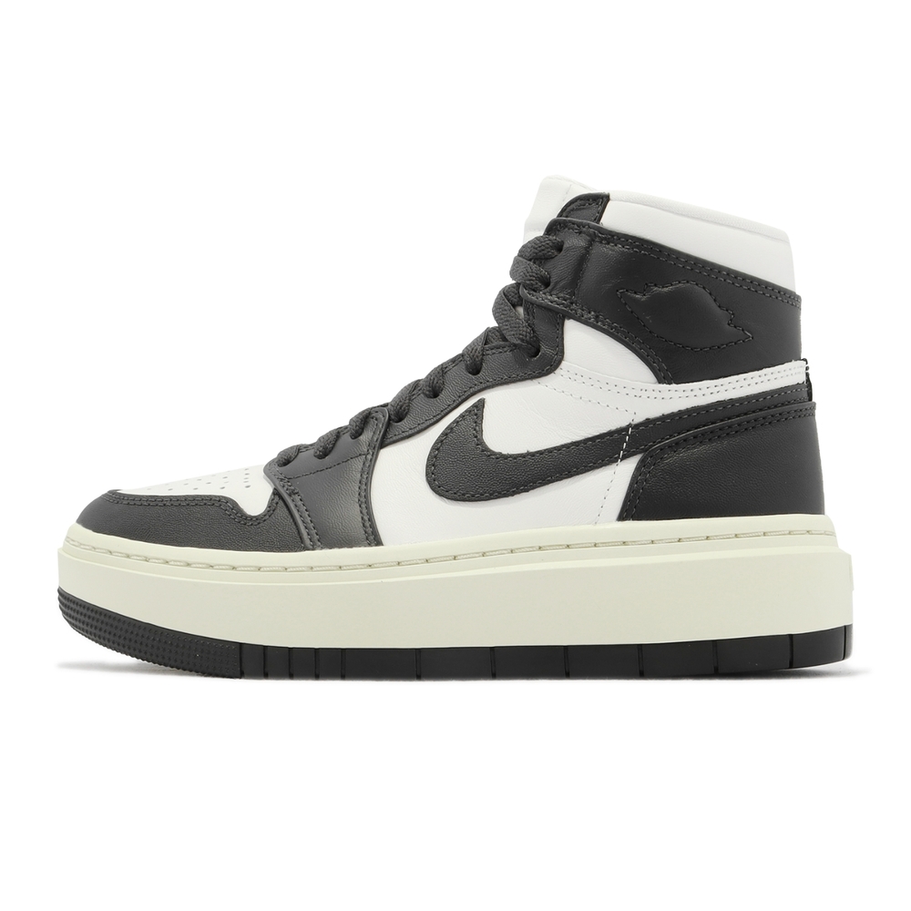 Nike 休閒鞋Wmns Air Jordan 1 Elevate High 女鞋厚底黑白AJ1 DN3253