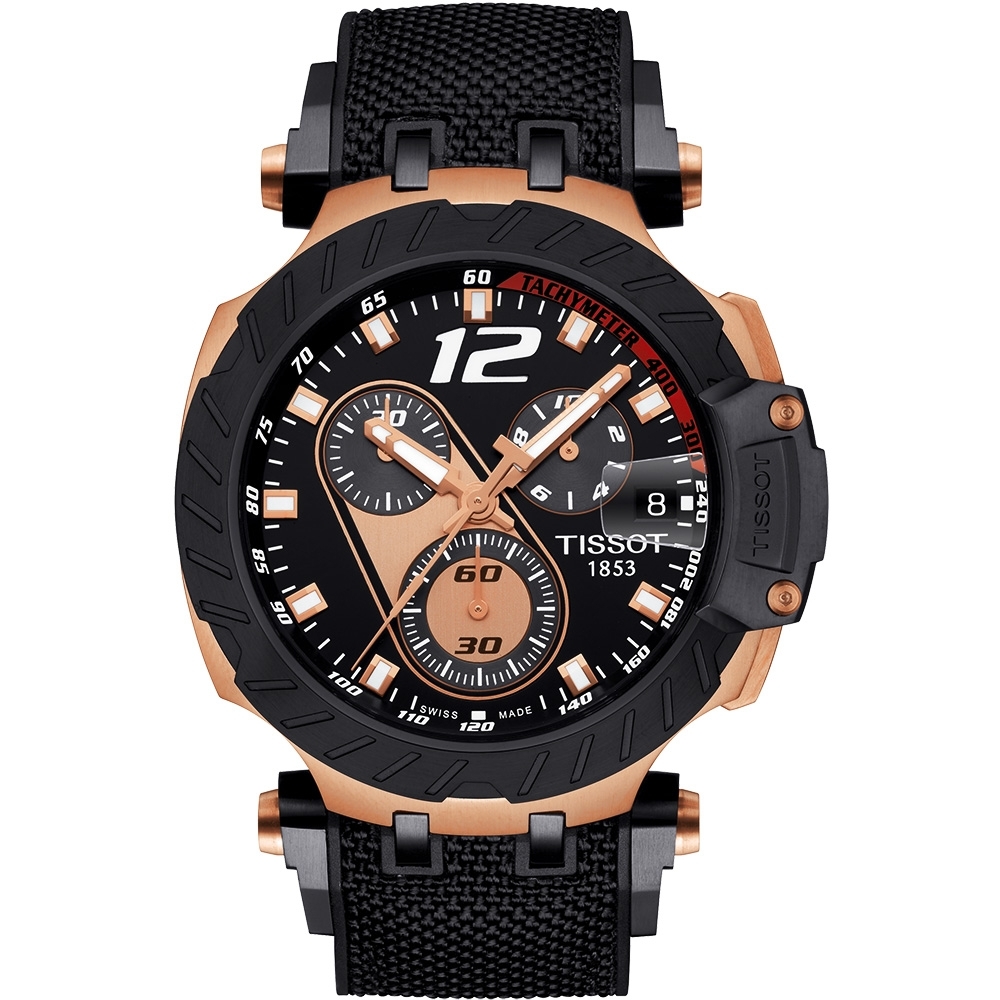 TISSOT 天梭 官方授權 T-RACE MOTOGP 2019年度計時限量版-47.6mm T1154173705700