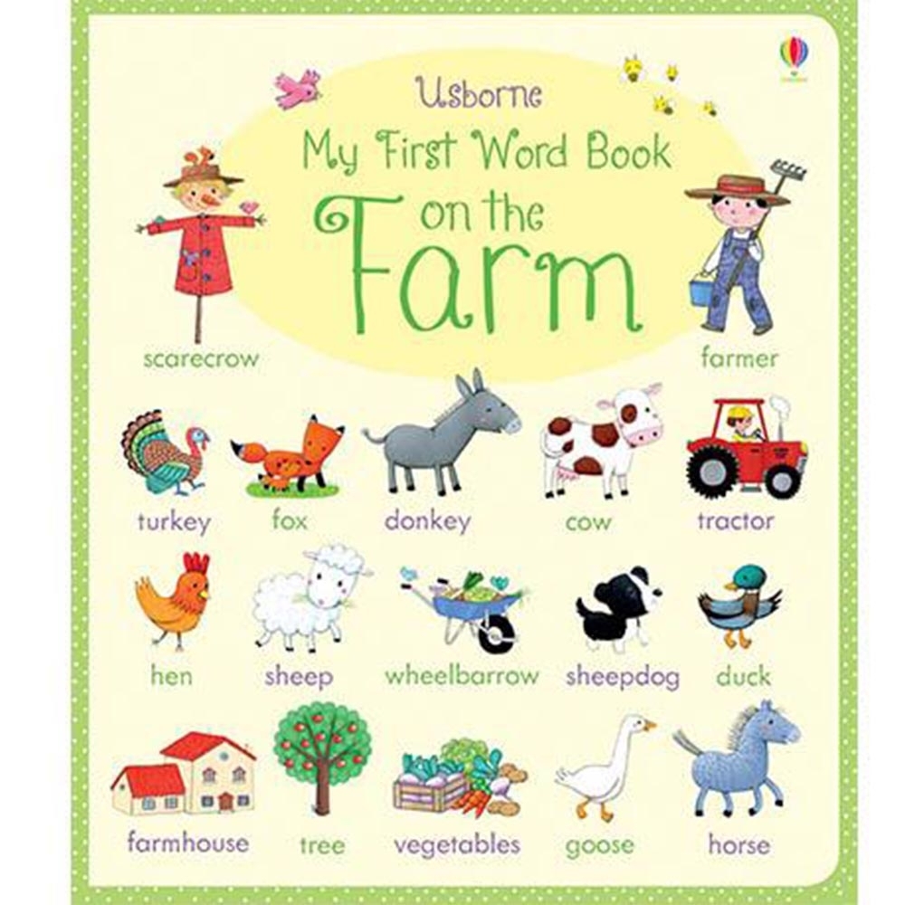 My First Word Book On The Farm 我的農場學習書 | 拾書所