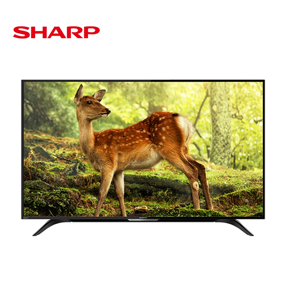SHARP 夏普 60吋4K聯網LED液晶電視 4T-C60CK1X -含基本安裝+舊機回收