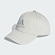 Adidas Bball Cap Tonal [II3559] 棒球帽 運動 休閒 訓練 夏日 防曬 愛迪達 灰白 product thumbnail 1