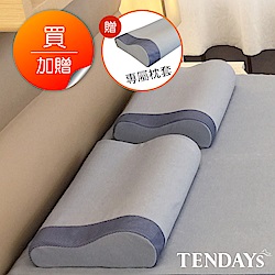 TENDAYS DISCOVERY 柔眠枕(文青藍) 10cm_特