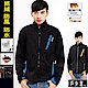 【戶外趣】男禦寒立挺防風防水內刷毛保暖彈性軟殼外套(HMJ002) product thumbnail 1