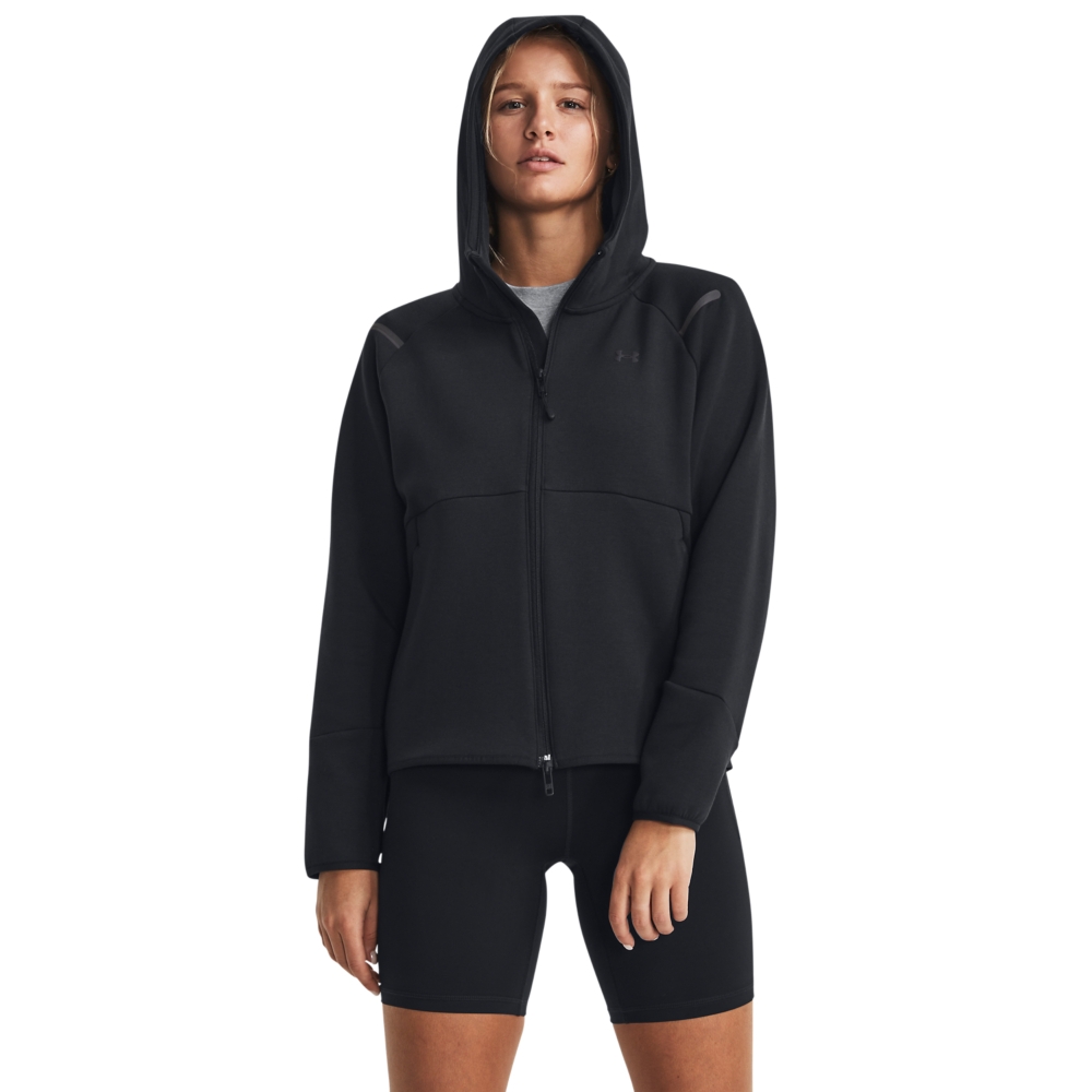 【UNDER ARMOUR】女 Unstoppable Flc 連帽外套_1379842-001