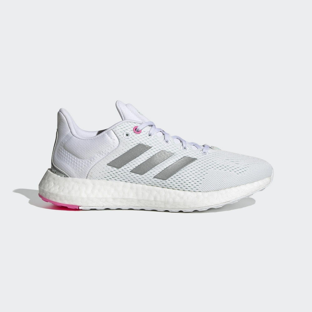 ADIDAS PUREBOOST 21 女慢跑鞋-白-GY5097