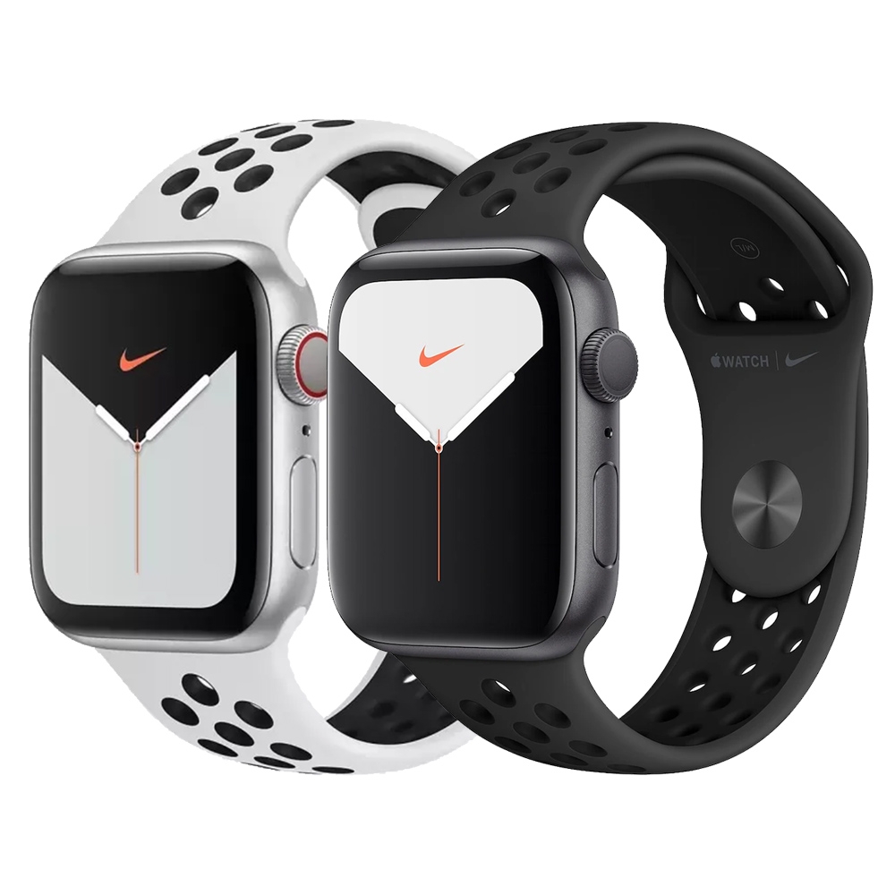 福利品】Apple Watch Series Nike 5 GPS 44mm鋁金屬錶殼智慧手錶(A2093