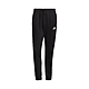 adidas 長褲 3-Stripes Pants 休閒 男款 愛迪達 三線 基本款 毛圈布 鬆緊帶 黑 白 GK8831 product thumbnail 1