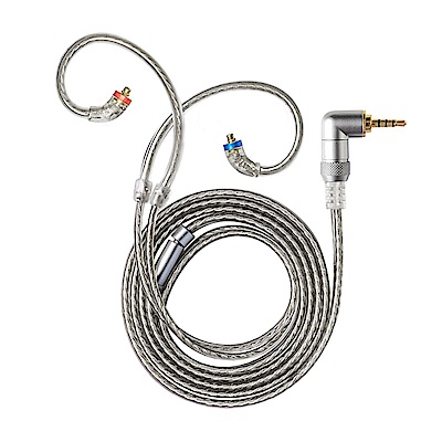 FiiO 2.5mm高純度單晶銅鍍銀MMCX繞耳式耳機升級線(LC-2.5B)