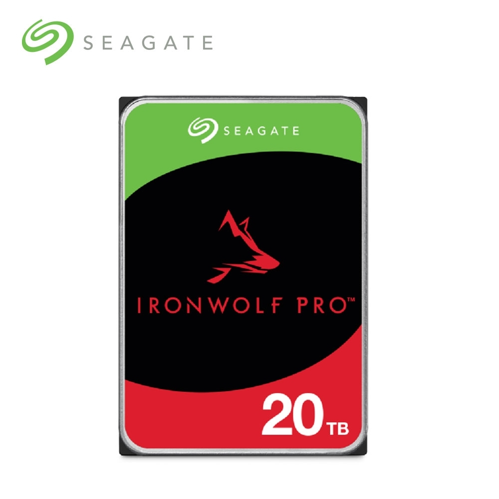 希捷那嘶狼Pro Seagate IronWolf Pro 20TB NAS專用硬碟(ST20000NT001