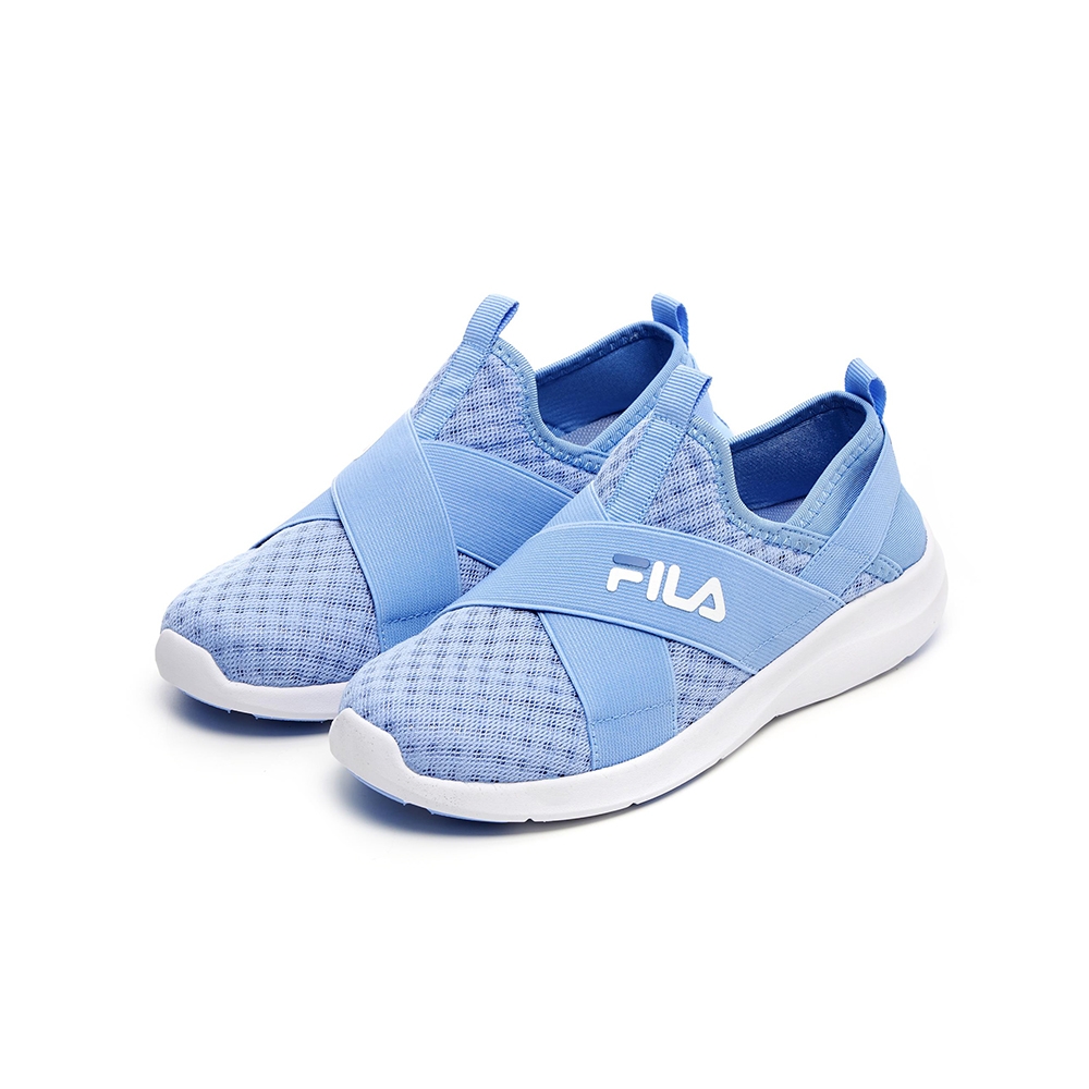 FILA 女復古休閒鞋-藍紫 5-C104W-991