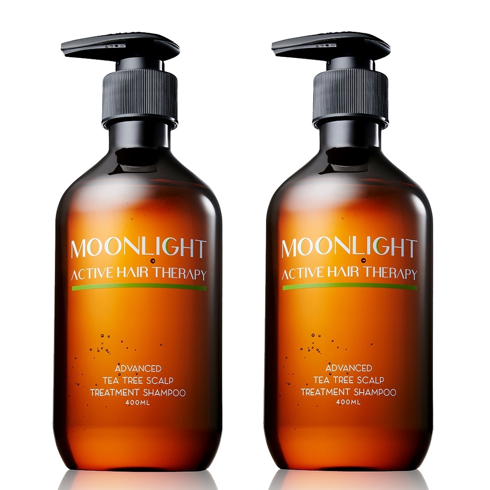 Moonlight 莯光 進化版茶樹控油淨化洗髮精 400 ml x2