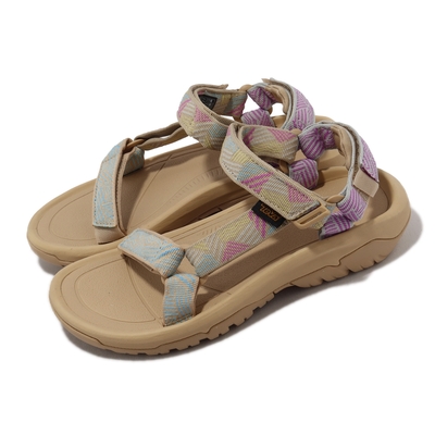 Teva 涼鞋 W Hurricane XLT2 女鞋 卡其 藍 紫 多彩 魔鬼氈 織帶 1019235BTNM