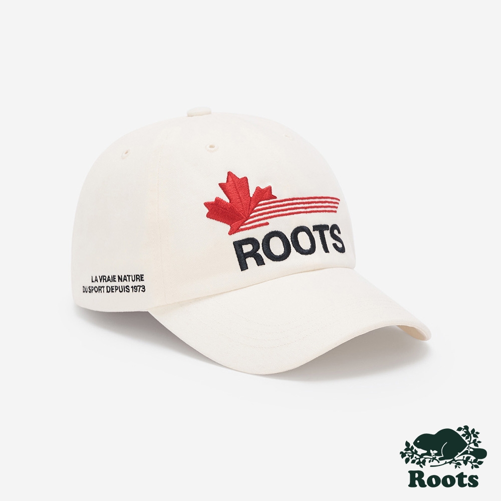 Roots 配件- PALAIS DES SPORTS棒球帽-白色