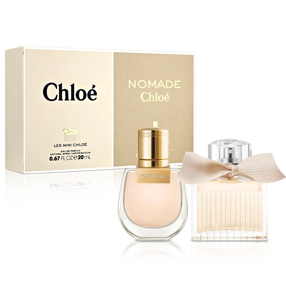 CHLOE 小小Chloe禮盒組(經典同名淡香精20ml+芳心之旅淡香精20ml