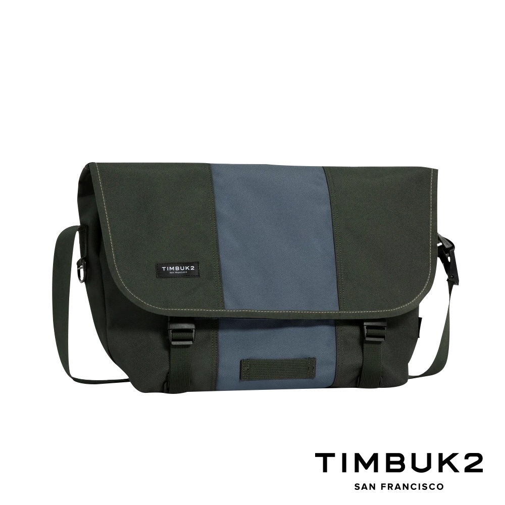 Timbuk2 Classic Messenger 13 吋經典郵差包 - 墨綠藍拼色