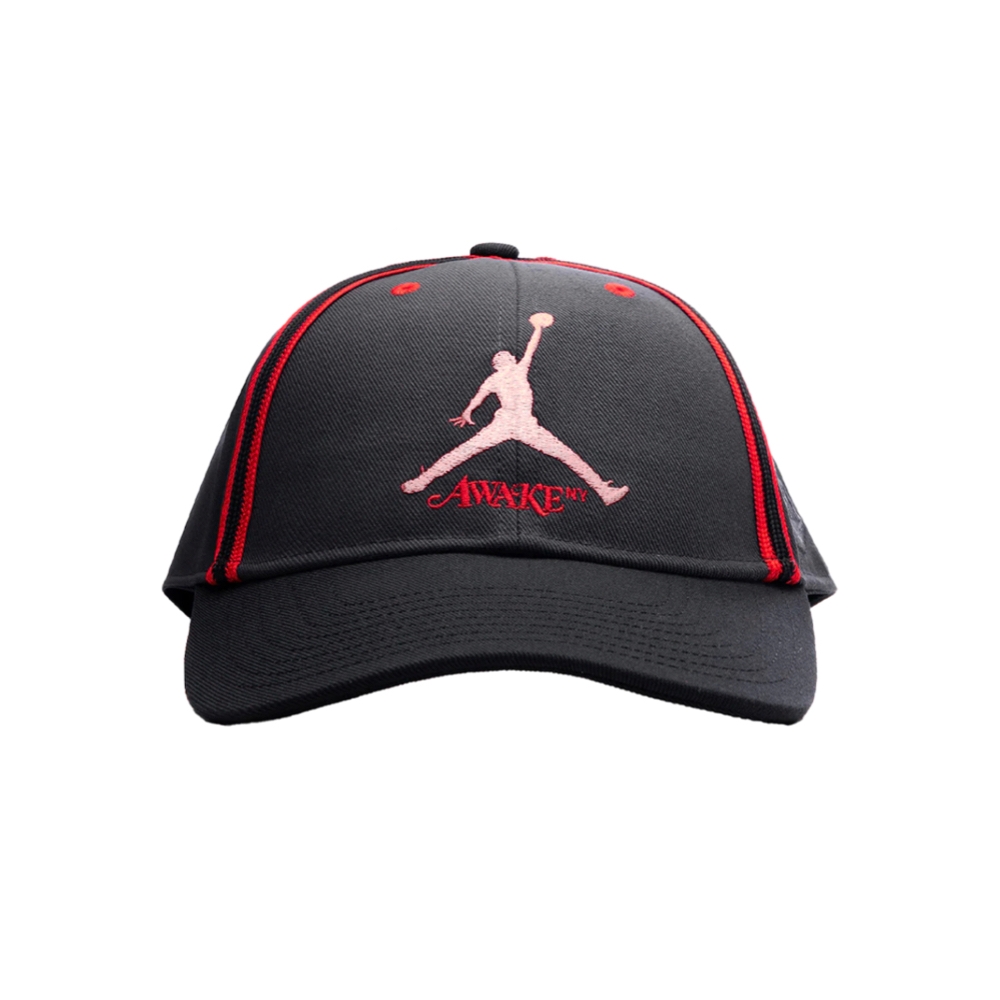 Awake Ny x Jordan Cap 老帽黑紅聯名款服飾帽子老帽FZ0625-070 | 棒球 