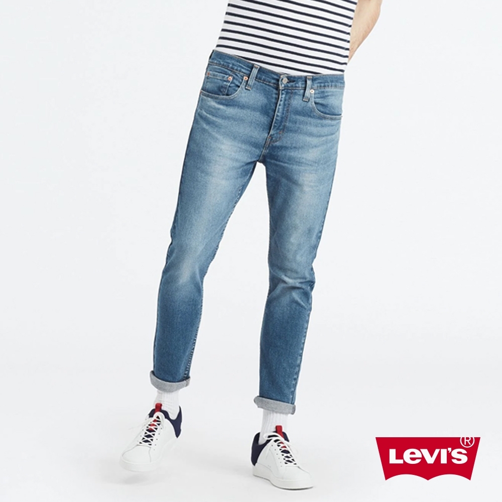 Levis 男款 上寬下窄 512 Taper低腰窄管牛仔褲 仿舊紙標牌