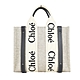 Chloé Woody tote bag帆布托特包(小號/任選) product thumbnail 4