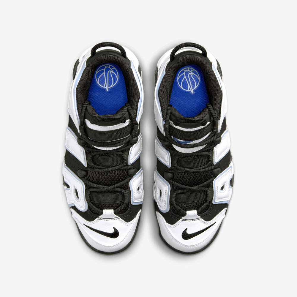 Nike Air More Uptempo GS [DQ6200-001] 大童休閒鞋經典復古大AIR 白黑