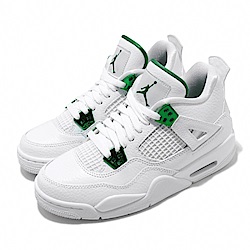 Nike 休閒鞋 Air Jordan 4代 GS 女鞋 Metallic Pine G