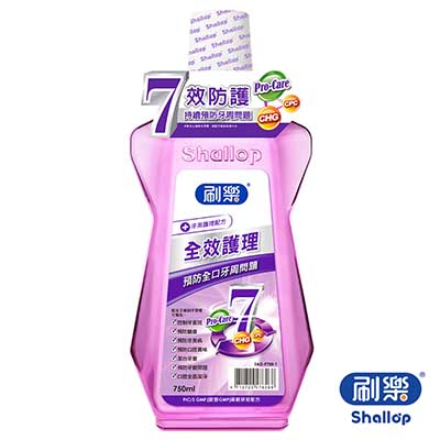 刷樂全效護理漱口水750ml