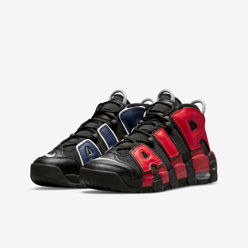 NIKE AIR MORE UPTEMPO 復古大AIR大童休閒鞋-黑紅-DM0017001 | NIKE