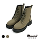 Material瑪特麗歐【全尺碼23-27】女鞋 靴子 MIT綁帶輕量馬丁靴 T53015 product thumbnail 2