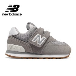 【New Balance】童鞋_中性_淺灰_IV574SPU-W楦