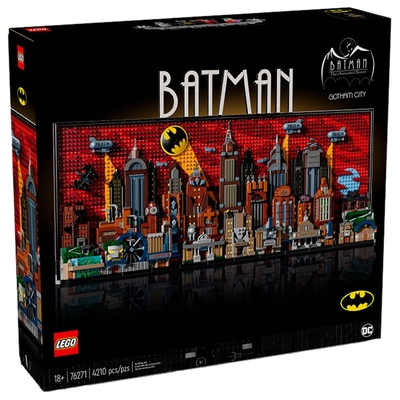 樂高LEGO 超級英雄系列 - LT76271 蝙蝠俠：動畫系列 高譚市天際線