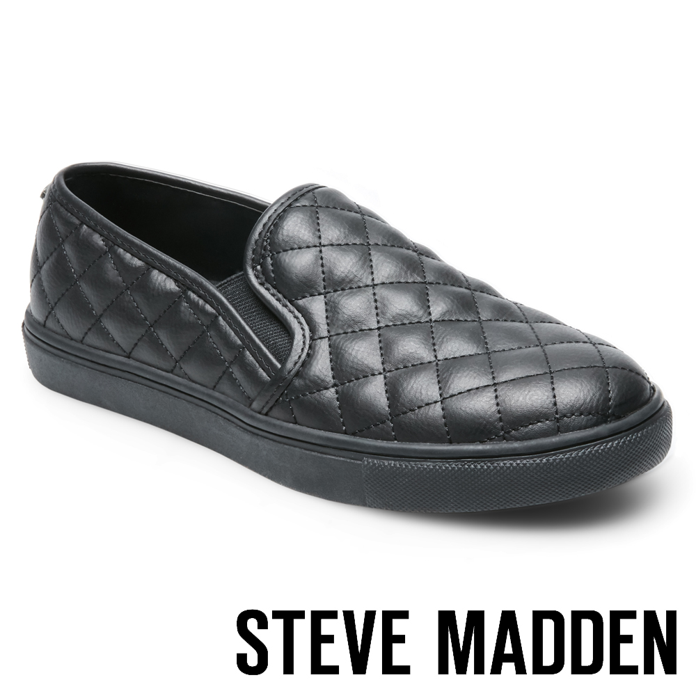 STEVE MADDEN-ECENTRCQ 平底懶人鞋-鏡黑