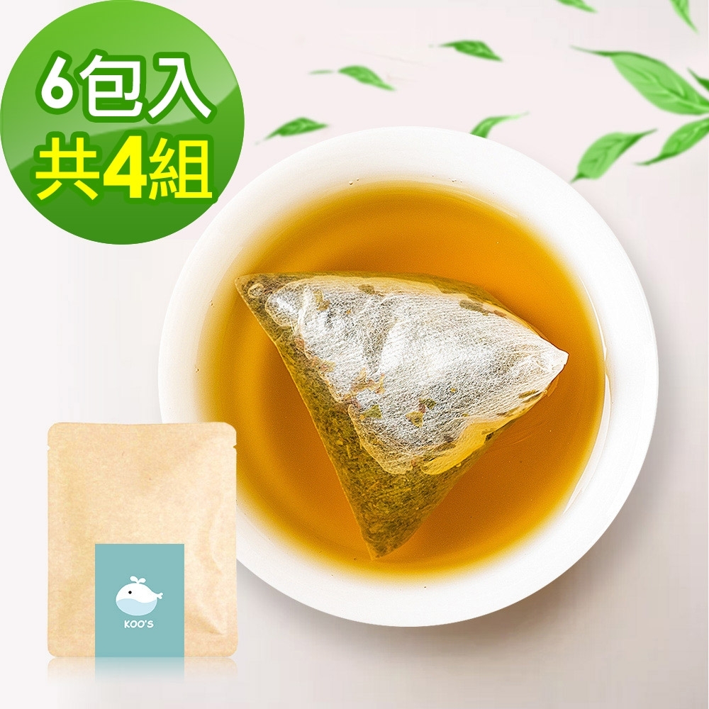 KOOS-清韻金萱烏龍茶-隨享包4組(6包入)