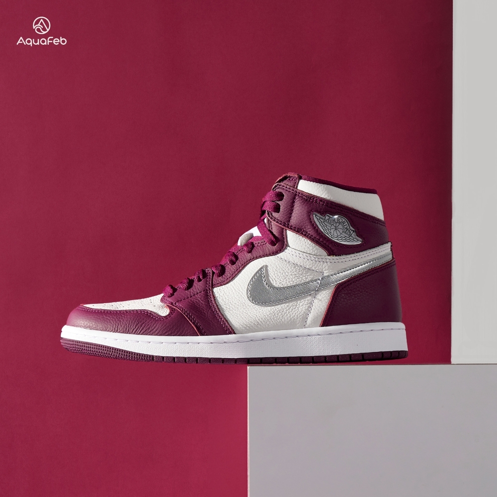 Nike Air Jordan 1 High OG "Bordeaux" 男鞋 酒紅色 高筒 AJ1 休閒鞋 籃球鞋 555088-611