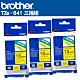 Brother TZe-641 護貝標籤帶(18mm 黃底黑字)三入組 product thumbnail 1