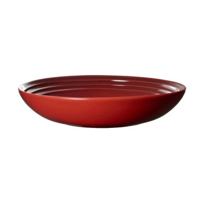 LE CREUSET 瓷器義麵盤 22cm(櫻桃紅)