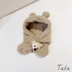 TATA KIDS 童裝 小熊耳朵護耳脖圍