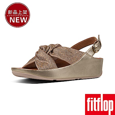 FitFlop TWISS CRYSTAL BACK-STRAP-金鉑色