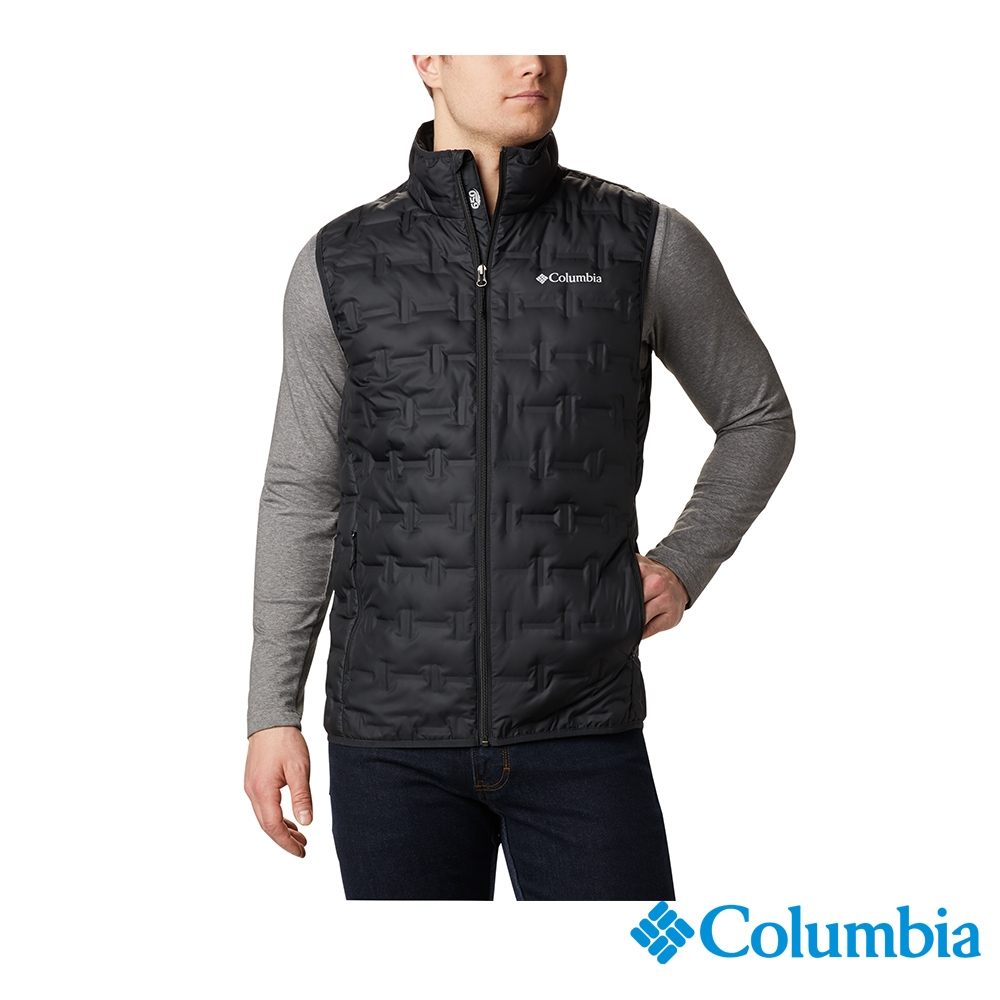 Columbia 哥倫比亞 男款 - Omni-Heat保暖650fp羽絨背心-黑色 UWE12180BK/FW22