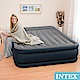 INTEX 豪華三層圍邊-雙人加大充氣床-寬152cm(內建電動幫浦)-灰色(64135) product thumbnail 2