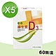 【善得】維生素D3液態軟膠囊 5盒組(60顆/盒) product thumbnail 1