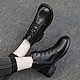 【LN】現+預 復古英倫真皮綁帶短靴(厚底/女鞋/短靴/粗跟) product thumbnail 1