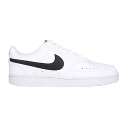 NIKE COURT VISION LO NN 男女休閒運動鞋-經典 復古 DH2987-101 白黑