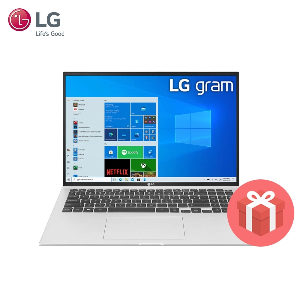 (送6好禮)【LG 樂金】Gram 16 16Z90P-G.AA66C2 16吋輕薄筆電(i5-1135G7/16G/512G SSD/Win 11/銀)