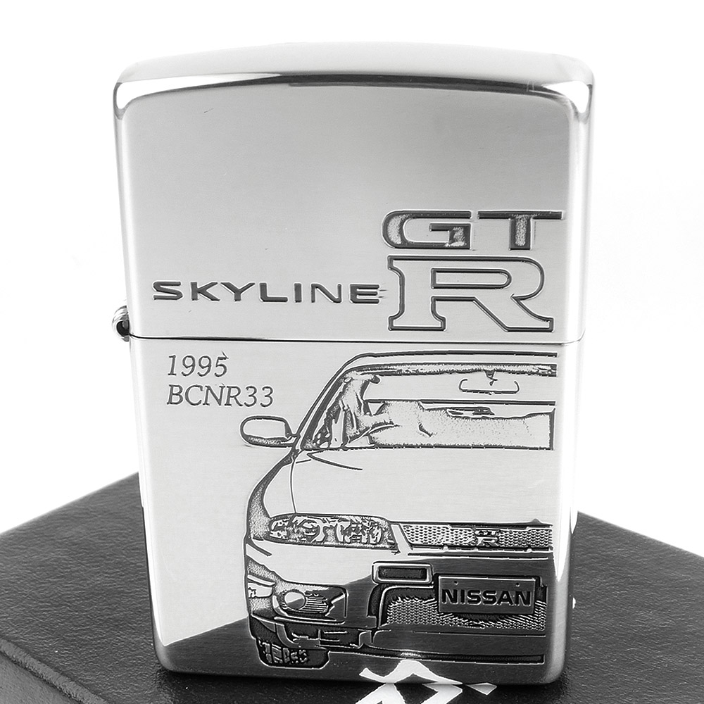 Zippo 日系 日產nissan Skyline Gt R 50週年 第四代bcnr33 打火機 菸具 Yahoo奇摩購物中心
