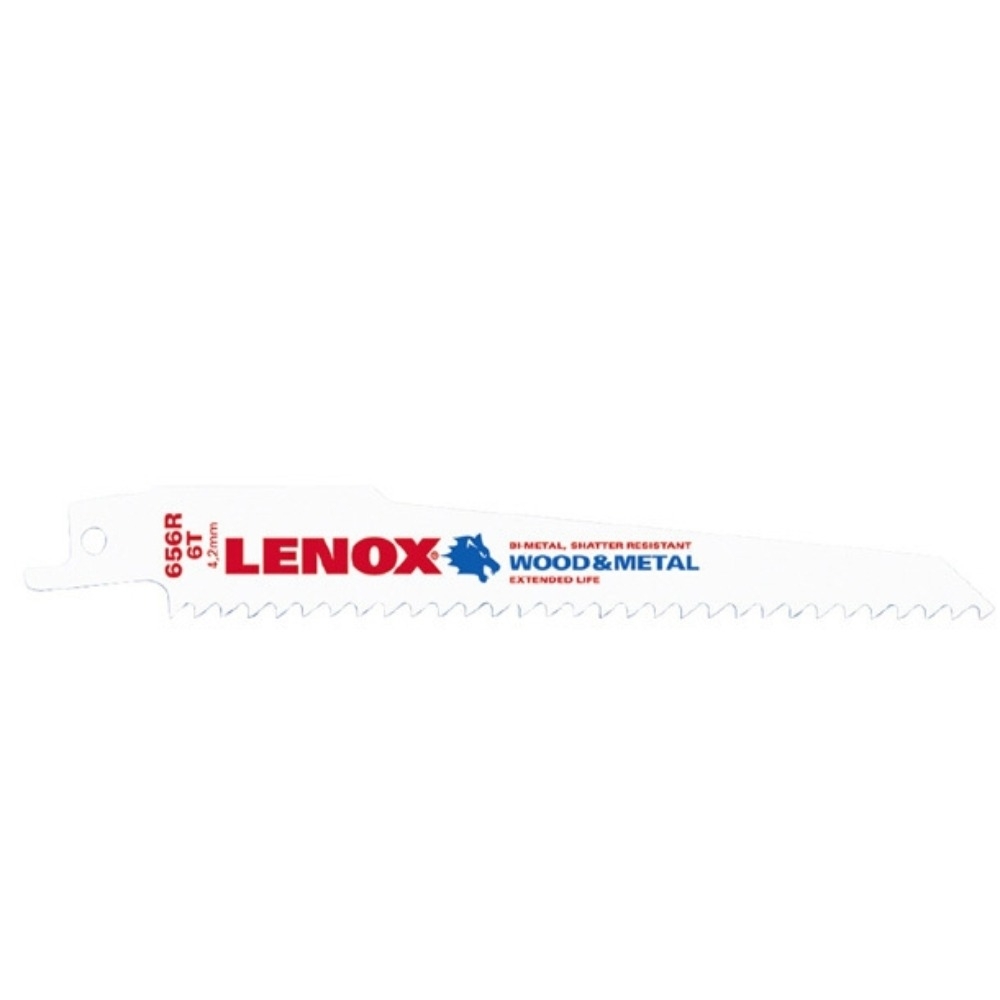 (5片裝)狼牌 LENOX 656R 長 6" 齒數 6T 木材 切割用軍刀鋸片