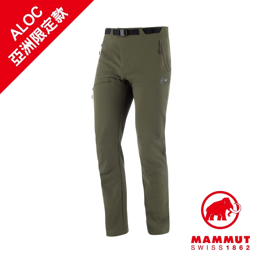 【Mammut 長毛象】Yadkin SO 長褲 綠鬣蜥 男款 #1021-00161