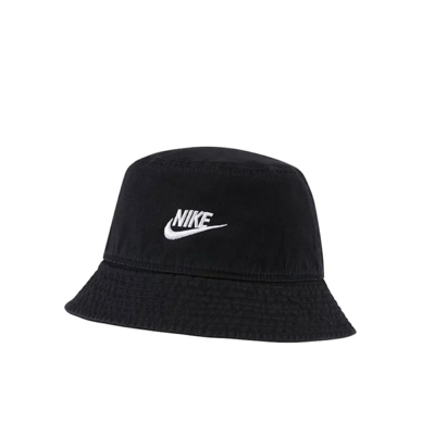 【NIKE 耐吉】漁夫帽 Nike Sportswear Black 小logo 漁夫帽 男女款 DC3967-010