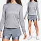 Nike AS W NK Swift ELMNT 女款 灰色 休閒 運動 針織 上衣 長袖 FB4298-084 product thumbnail 1