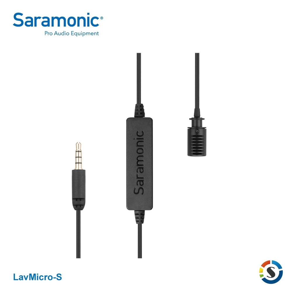 Saramonic 楓笛 LavMicro-S 立體聲領夾式麥克風