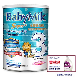 BabyMik佑爾康貝親 Super+幼兒成長守護配方900g(6入)