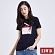 EDWIN 築地系列 築地紅蟹 短袖T恤-女-丈青色 product thumbnail 1